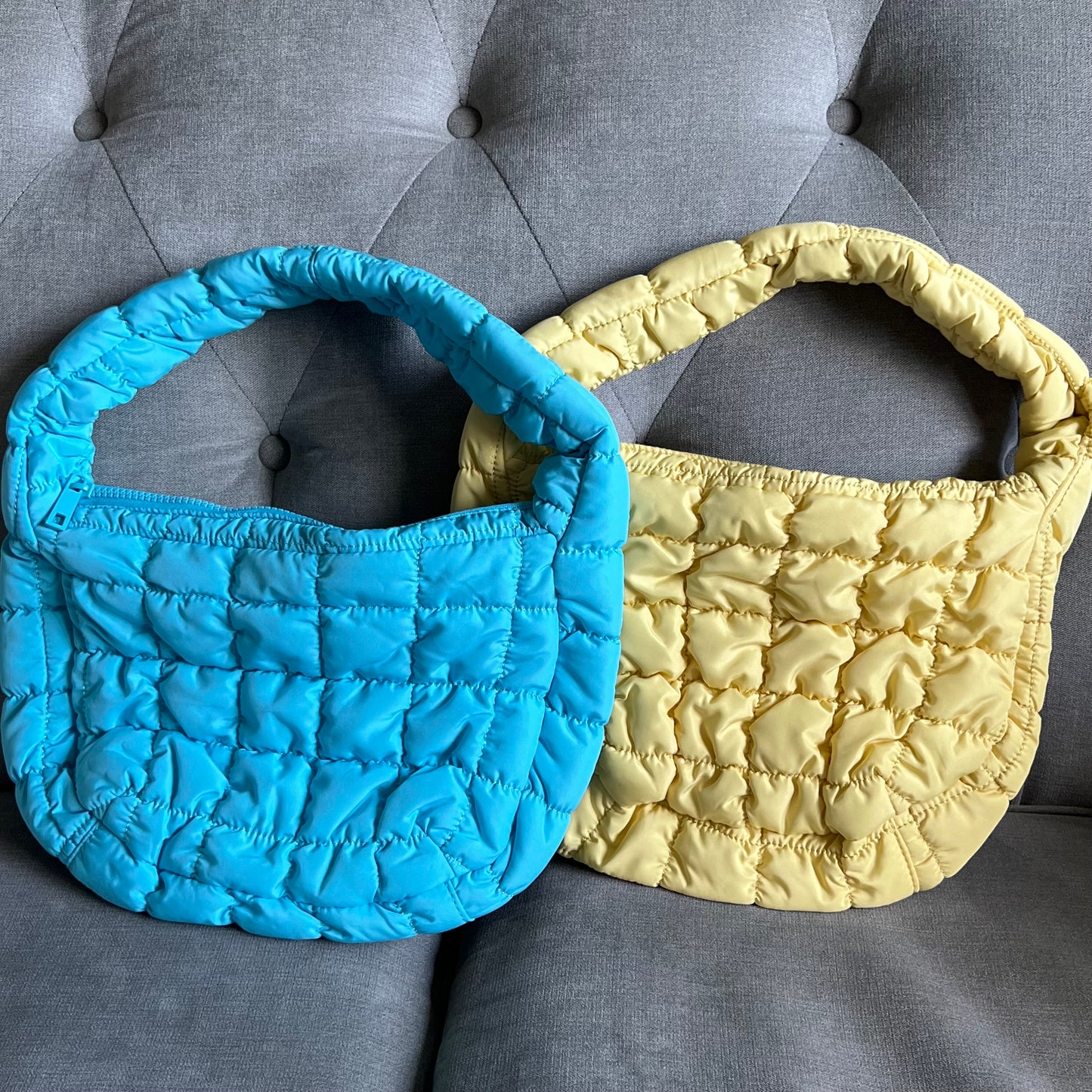 Quilted Puff Shoulder Bag