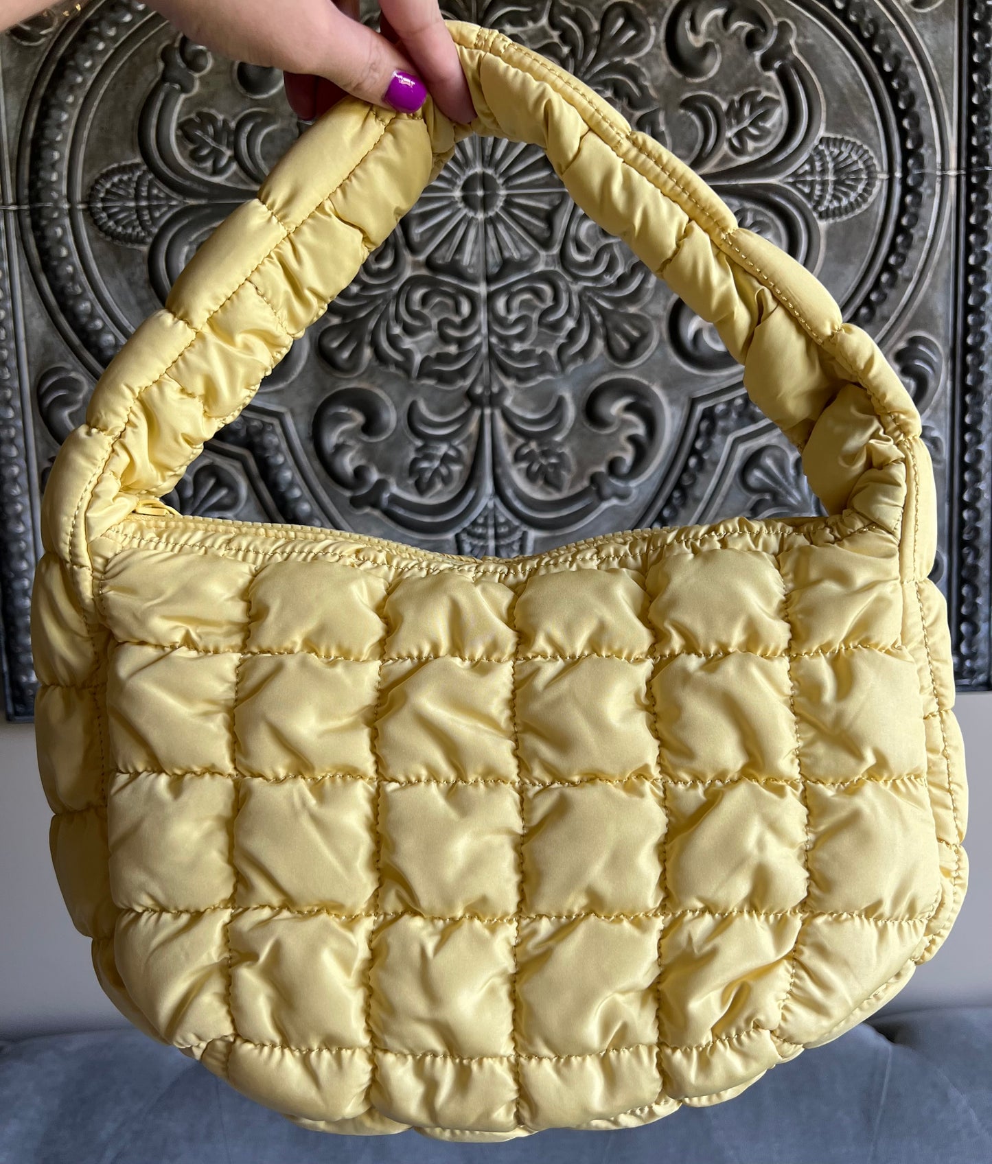 Quilted Puff Shoulder Bag