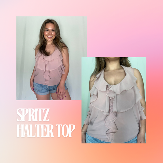 Spritz Halter Top